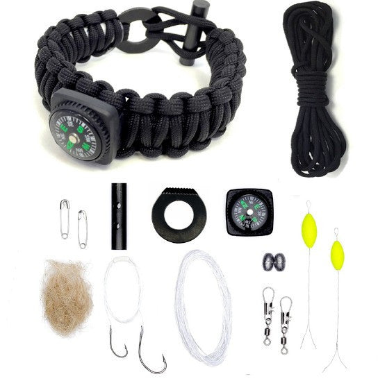 11 in 1 Paracord Survival Kit