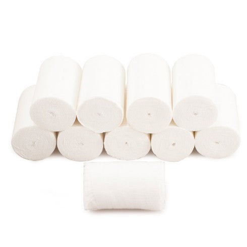 10Rolls 6cmX6m Medical Gauze Bandage